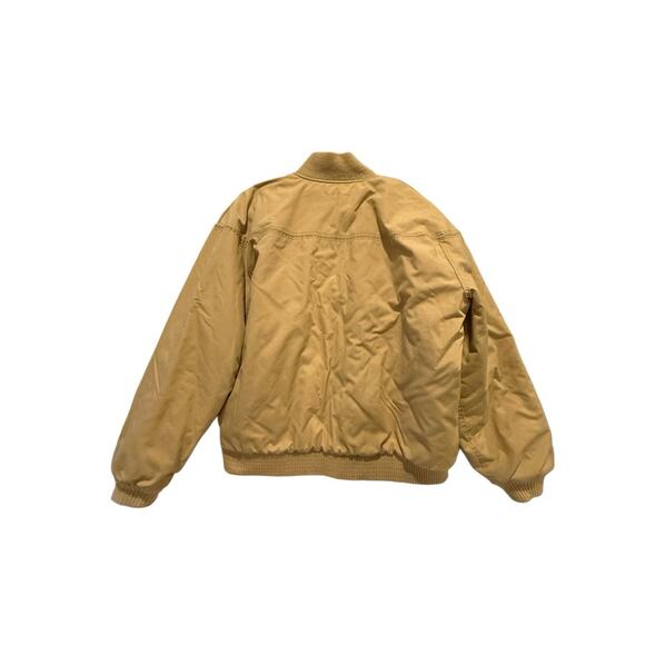 VTG Catalina Varsity 1978–83 Beige USA Bomber Workwear Jacket Utility Retro 44 - Picture 2 of 10